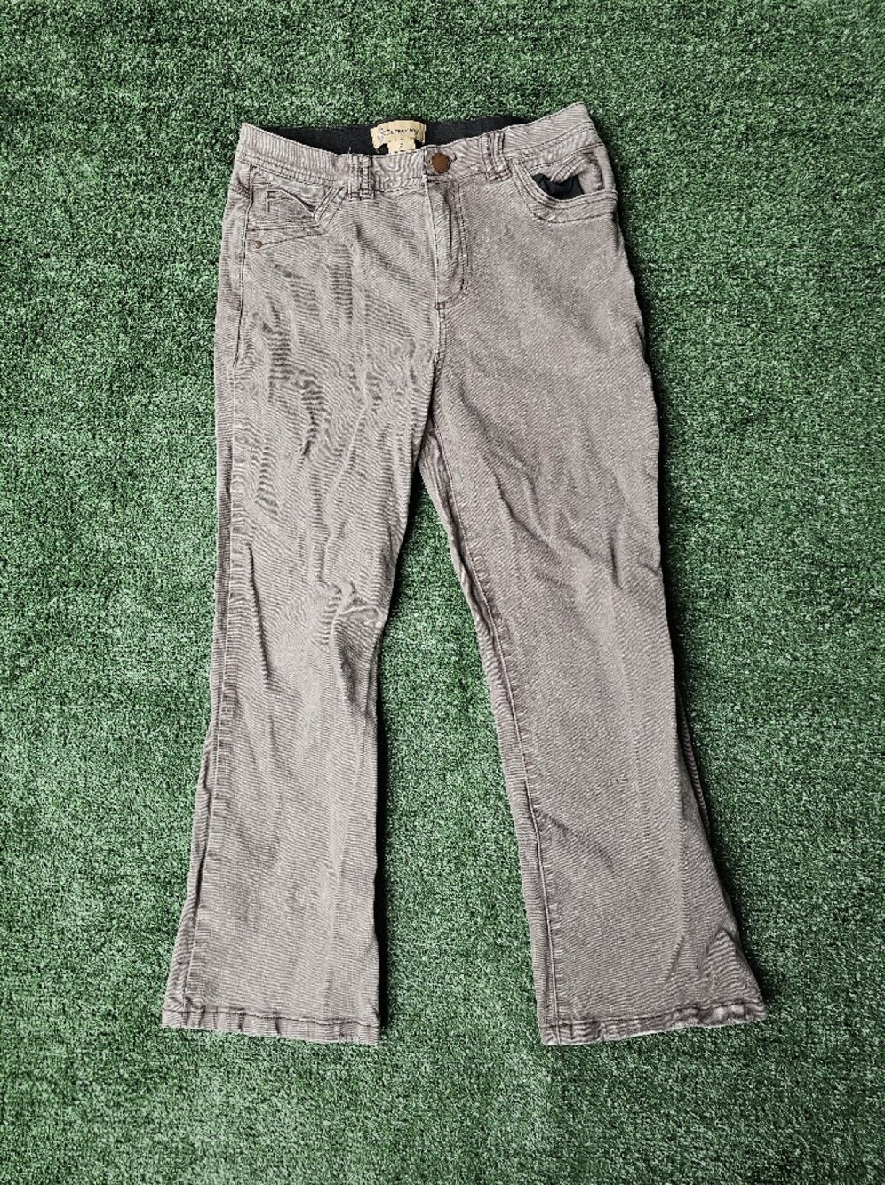 Democracy With AbTechnology Women's In A Faded Chocolate Brown Boot Cut Jeans